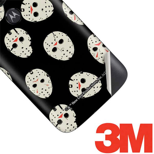 Warner Bros Friday the 13th Jason Voorhees Pattern Moto E5 Play Skin